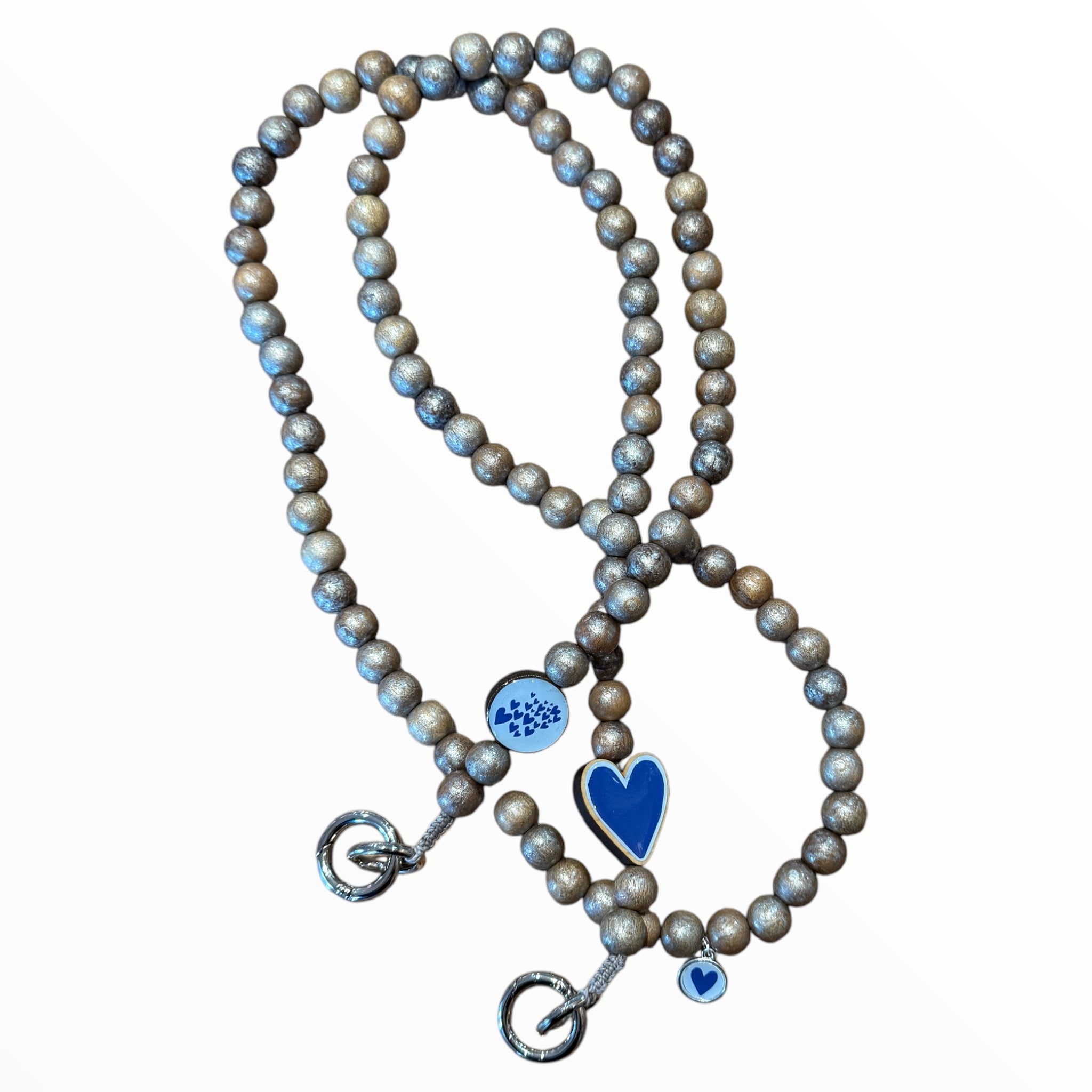 Handykette aus Mo‘Beads - Friesenherz / Sylt