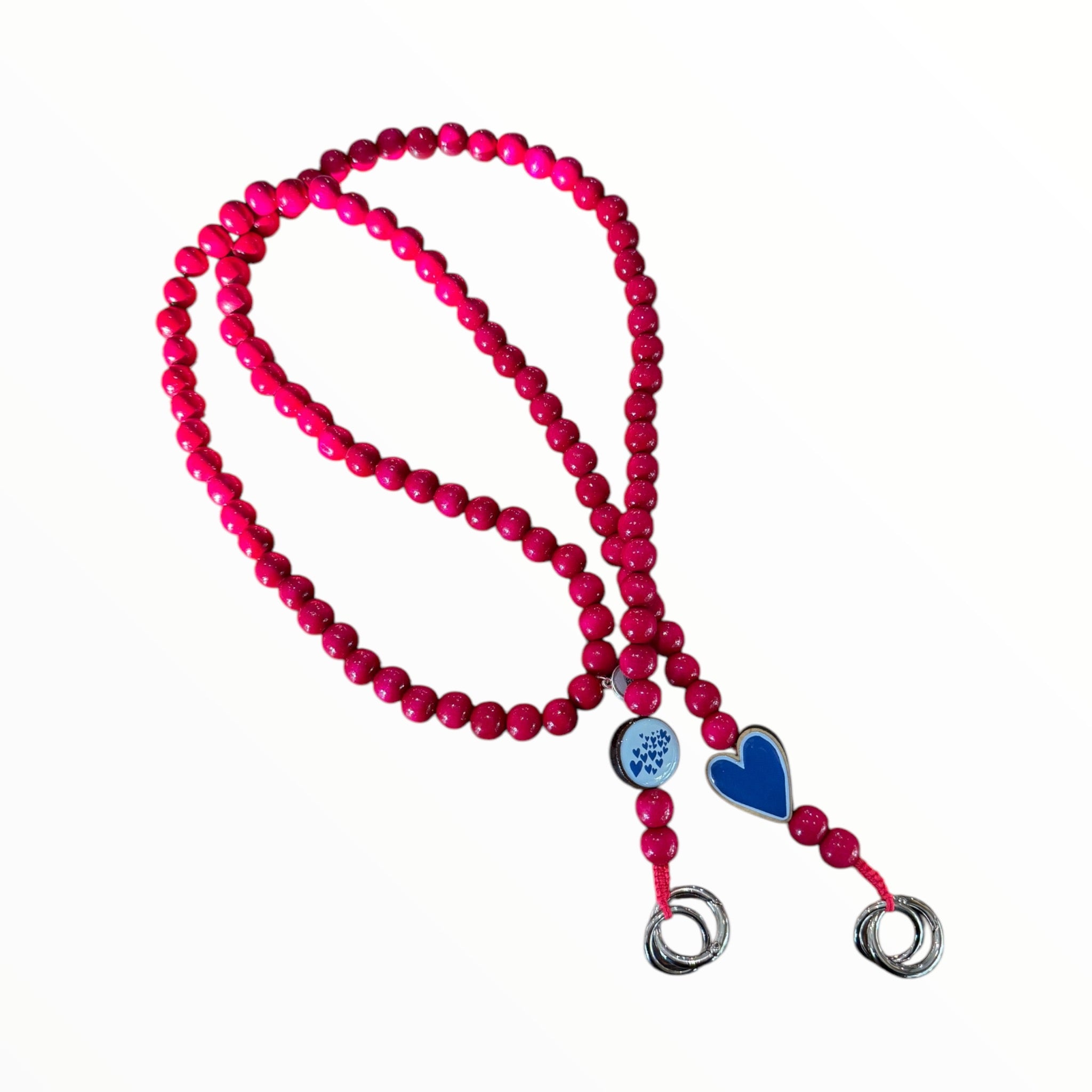 Handykette aus Mo‘Beads - Friesenherz / Sylt