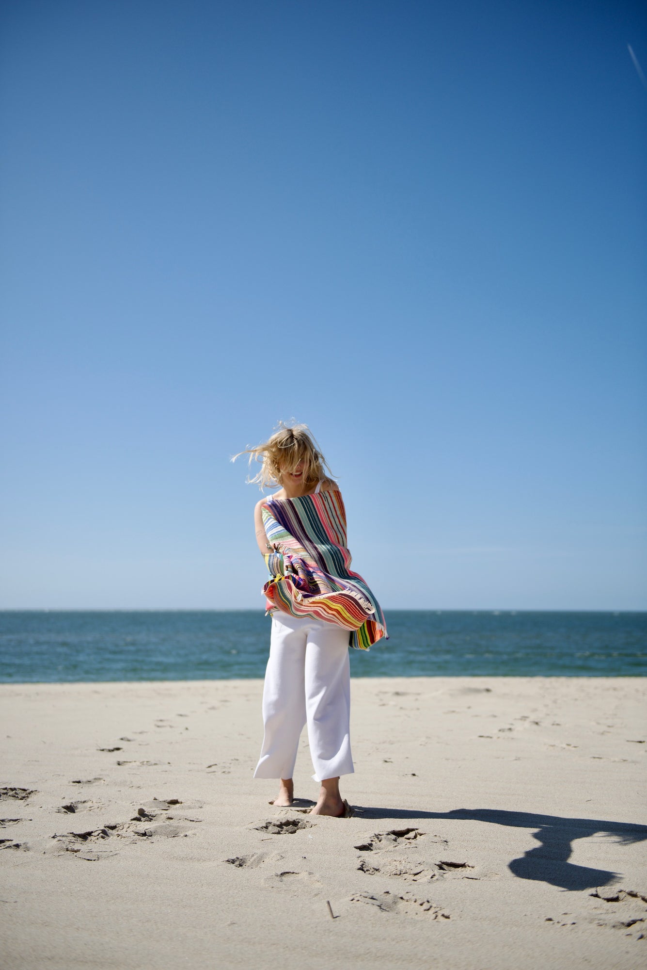 The Holy Goat | Mulitcolor | farbige Streifen | Plaid