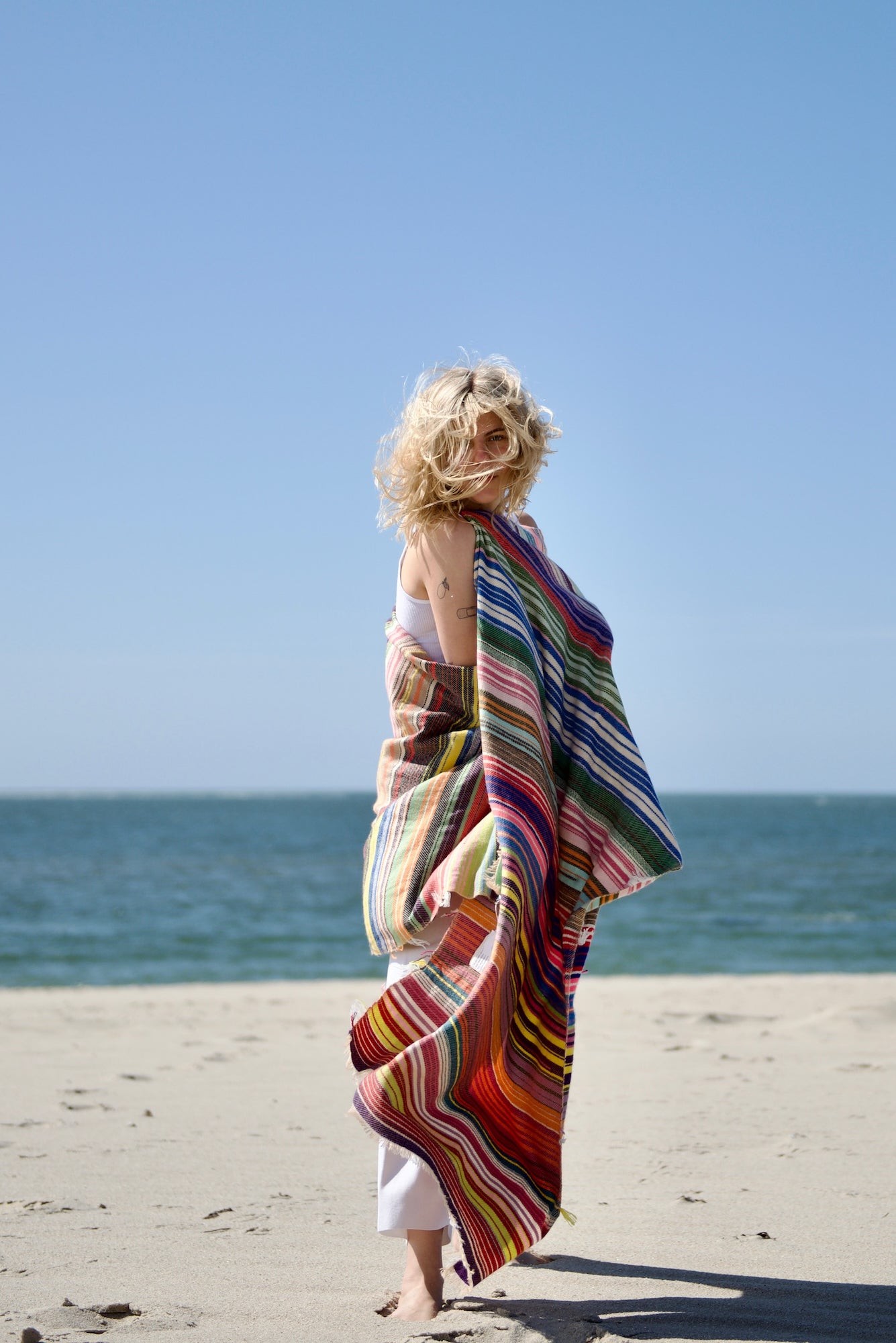 The Holy Goat | Mulitcolor | farbige Streifen | Plaid