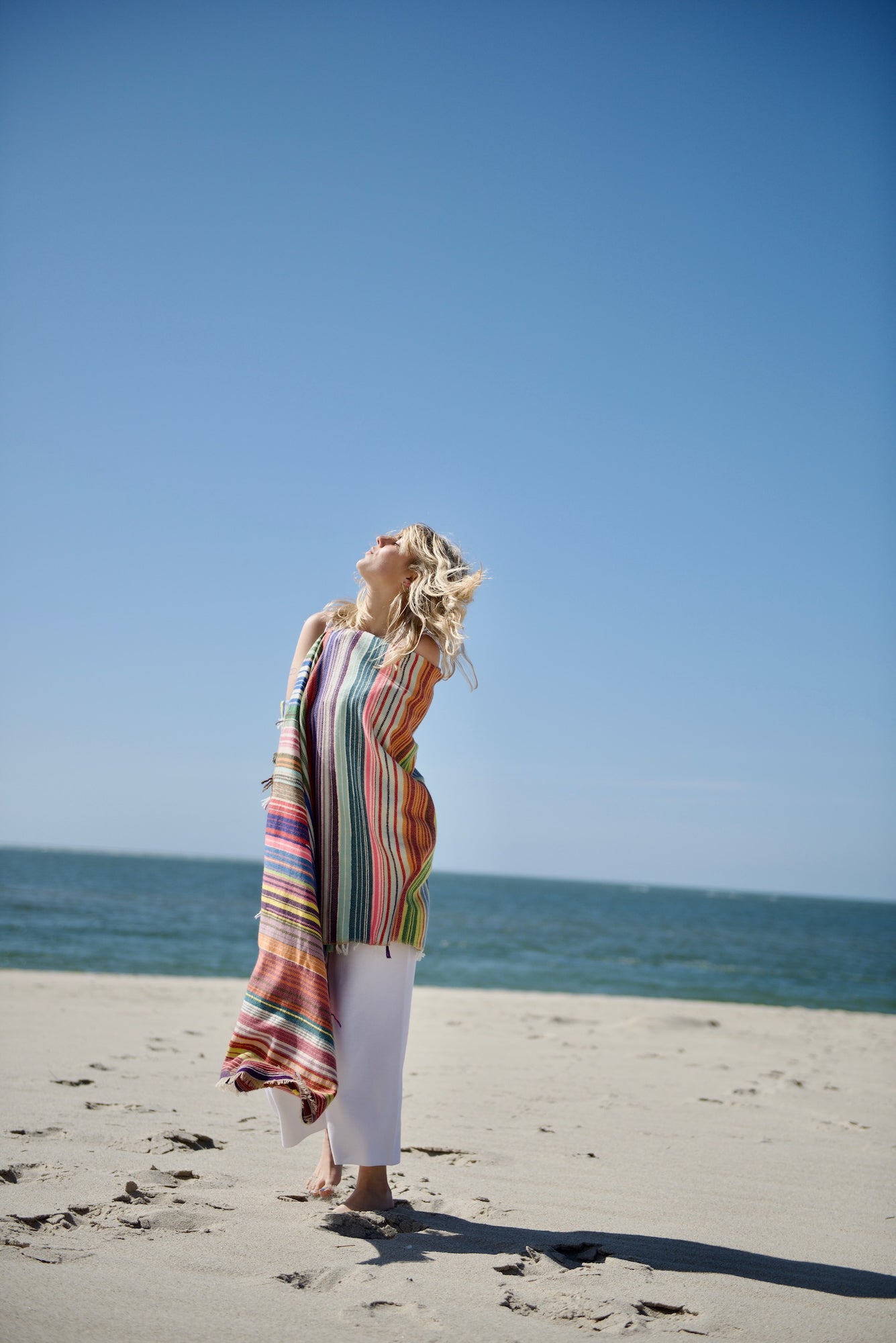 The Holy Goat | Mulitcolor | farbige Streifen | Plaid