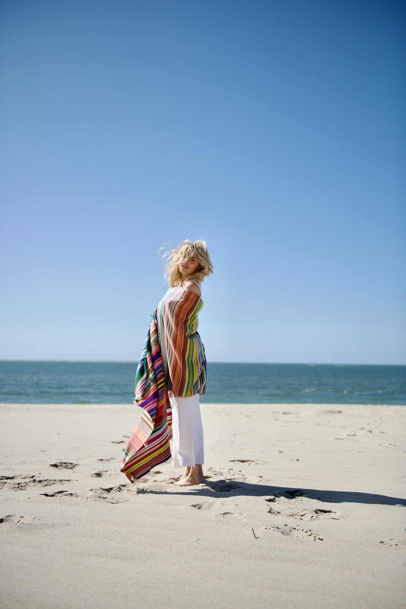 The Holy Goat | Mulitcolor | farbige Streifen | Plaid