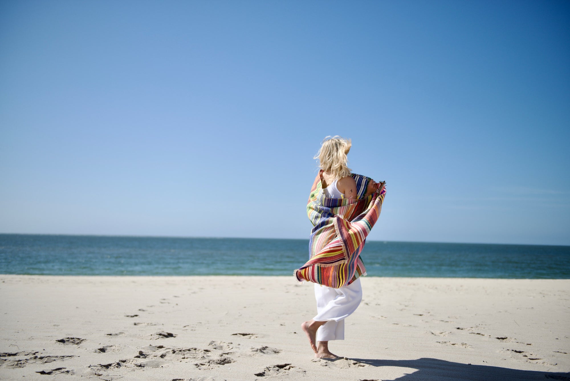 The Holy Goat | Mulitcolor | farbige Streifen | Plaid