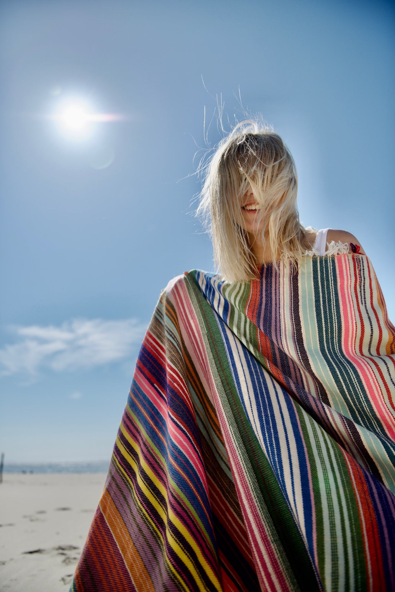 The Holy Goat | Mulitcolor | farbige Streifen | Plaid