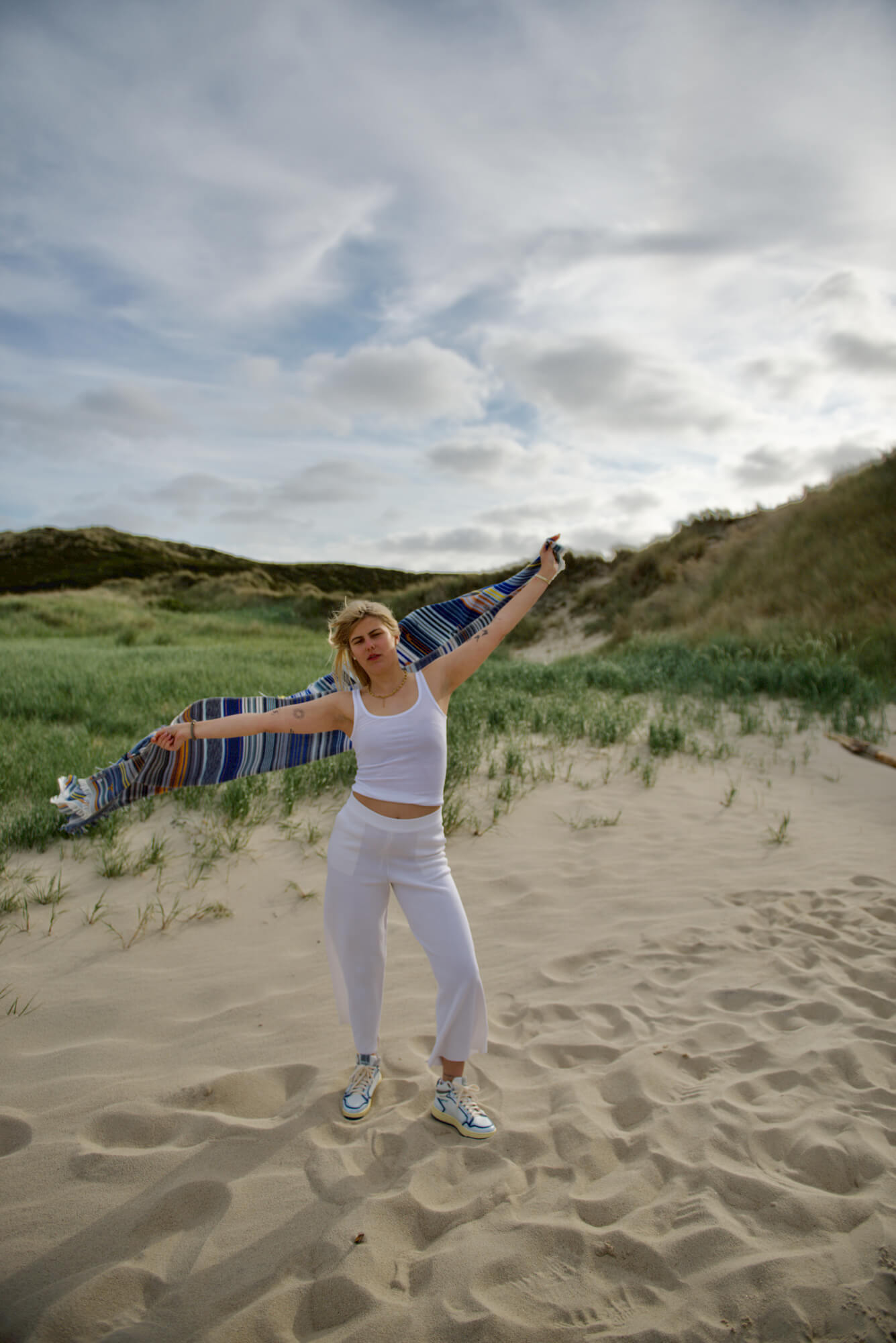 The Holy Goat | The Holy Goat Plaid Navy