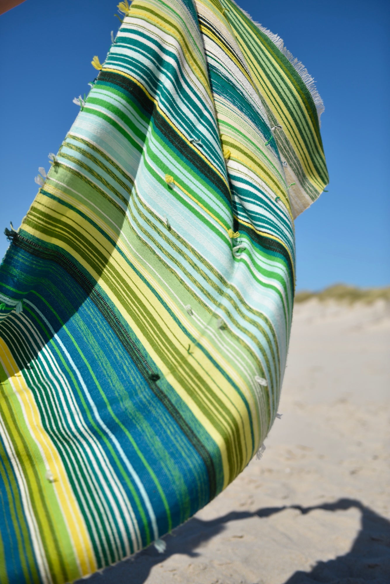 The Holy Goat | cashmere Plaid Green Shades