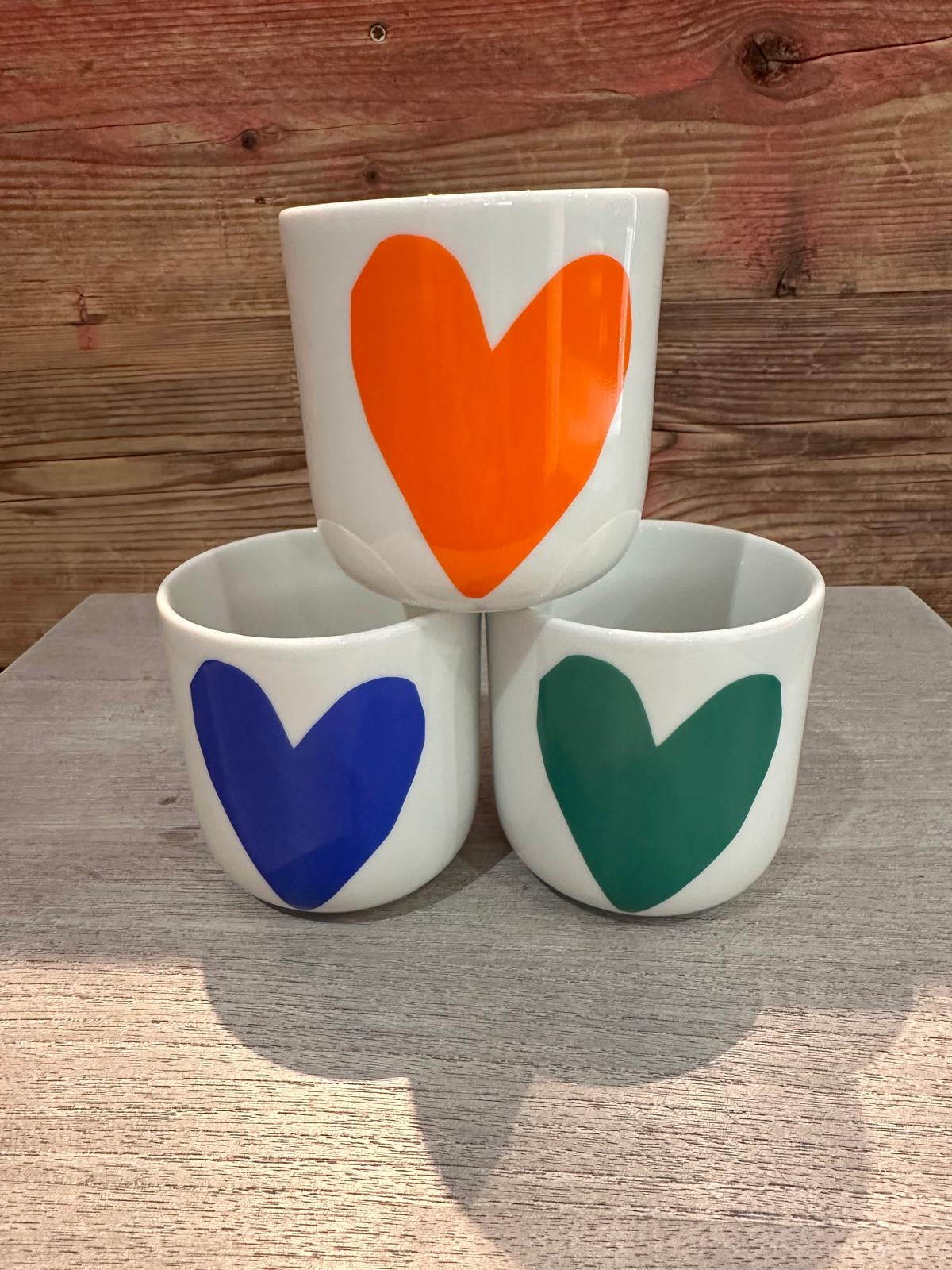 Becher Set 💙💚🧡