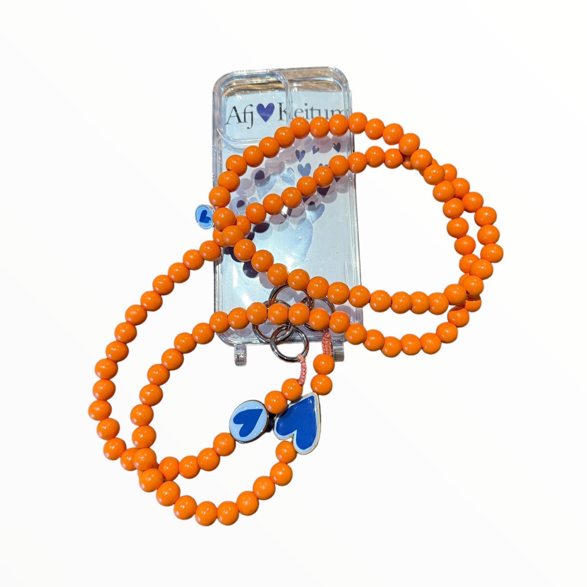 Handykette aus Mo‘Beads - Friesenherz / Sylt