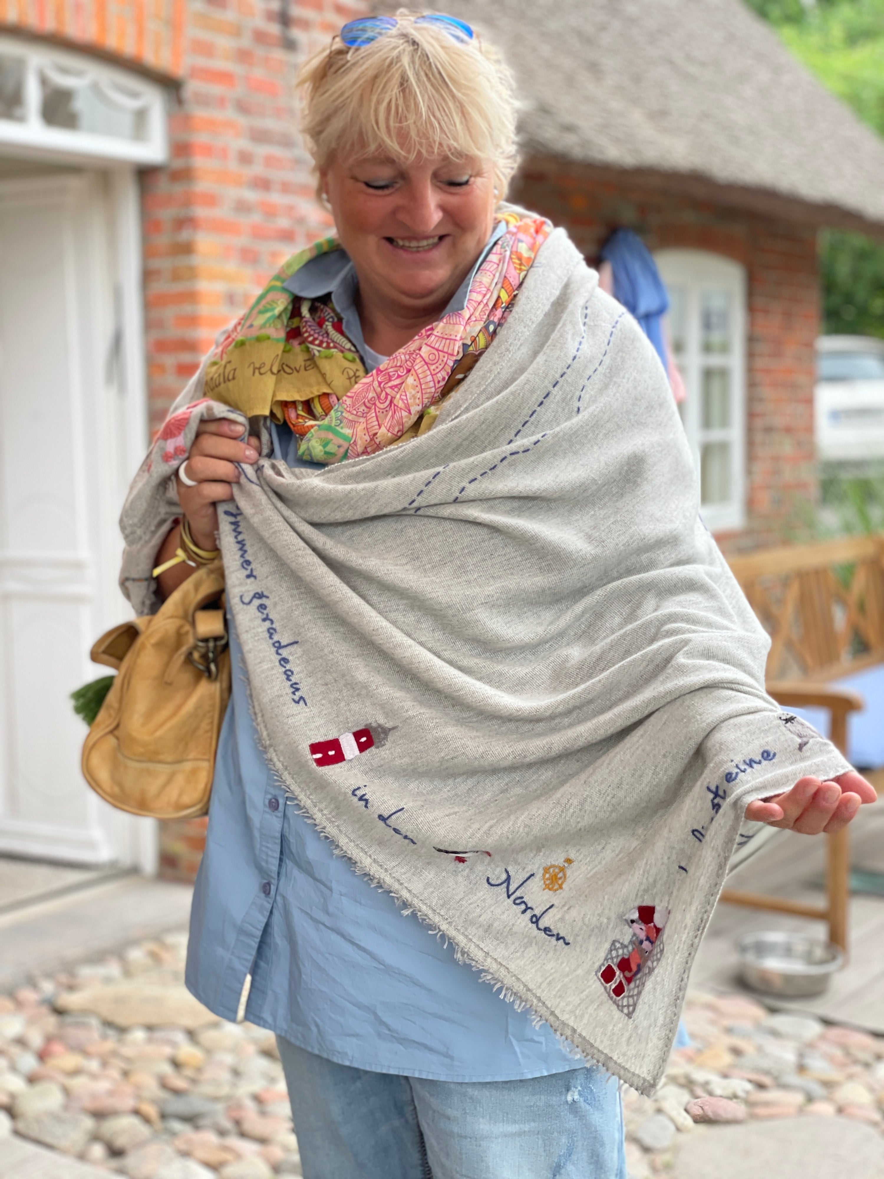 The Holy Goat Plaid SYLT |  Das Sylt Plaid  EXKLUSIV Holy Goat Sylt