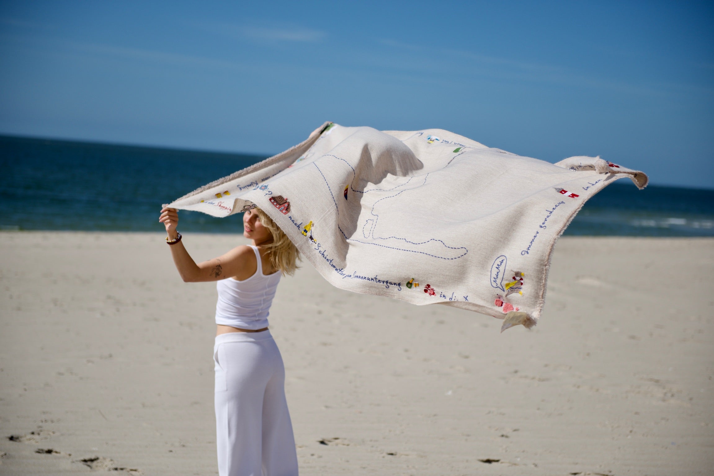 The Holy Goat Plaid SYLT |  Das Sylt Plaid  EXKLUSIV Holy Goat Sylt