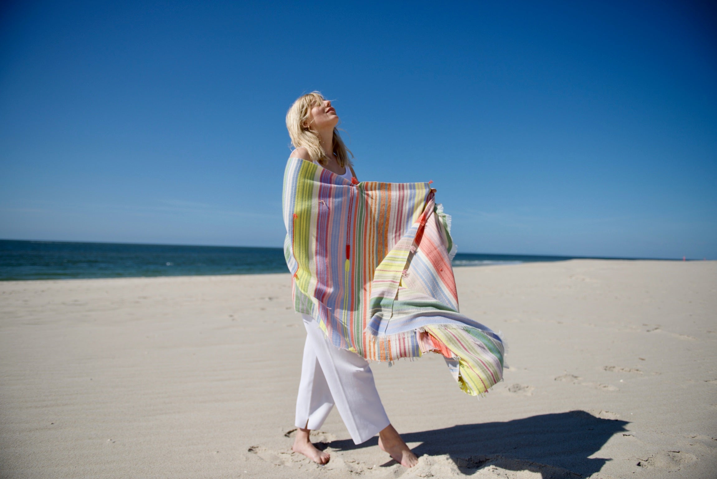 The Holy Goat Cashmere Plaid Pastel Shades