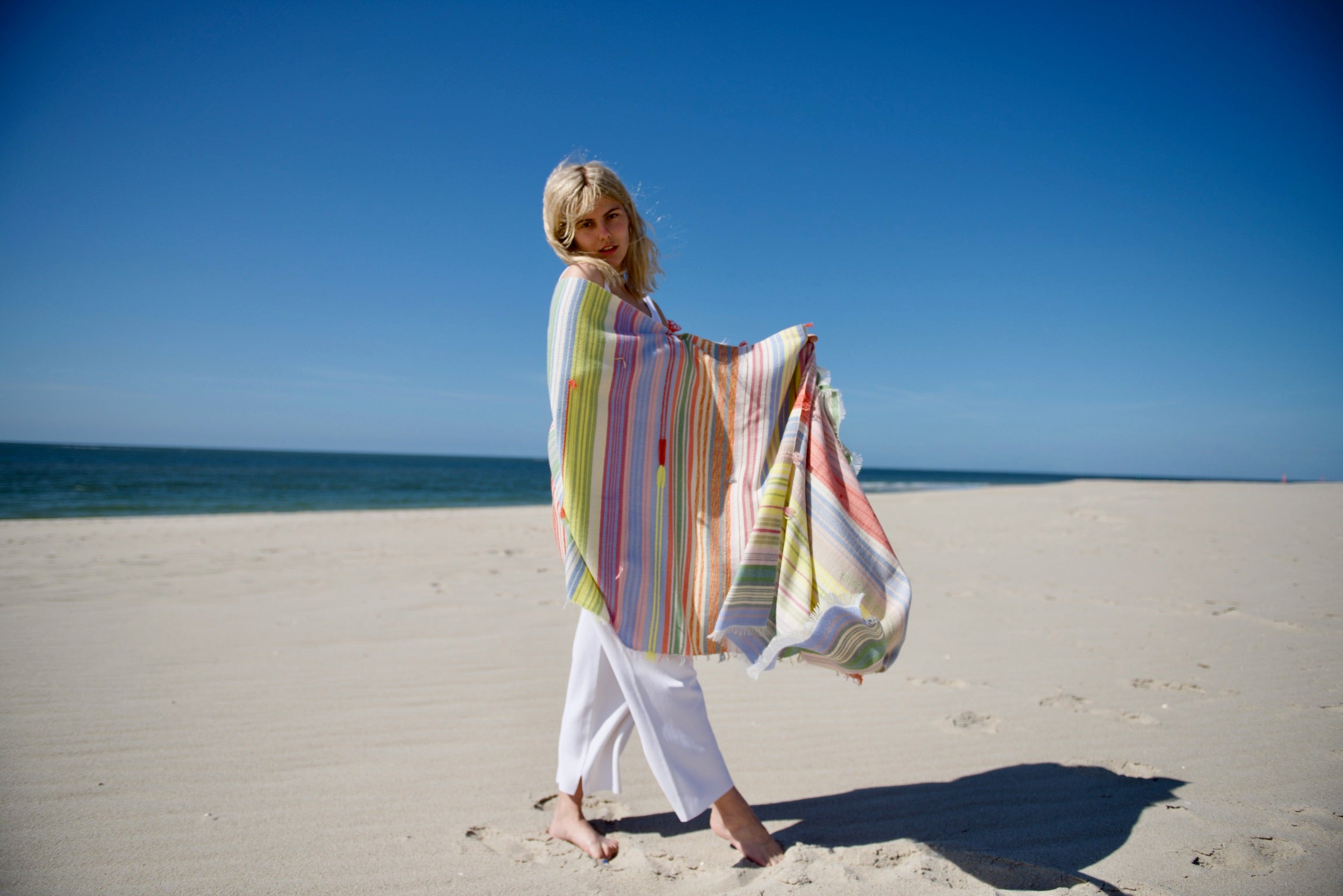 The Holy Goat Cashmere Plaid Pastel Shades