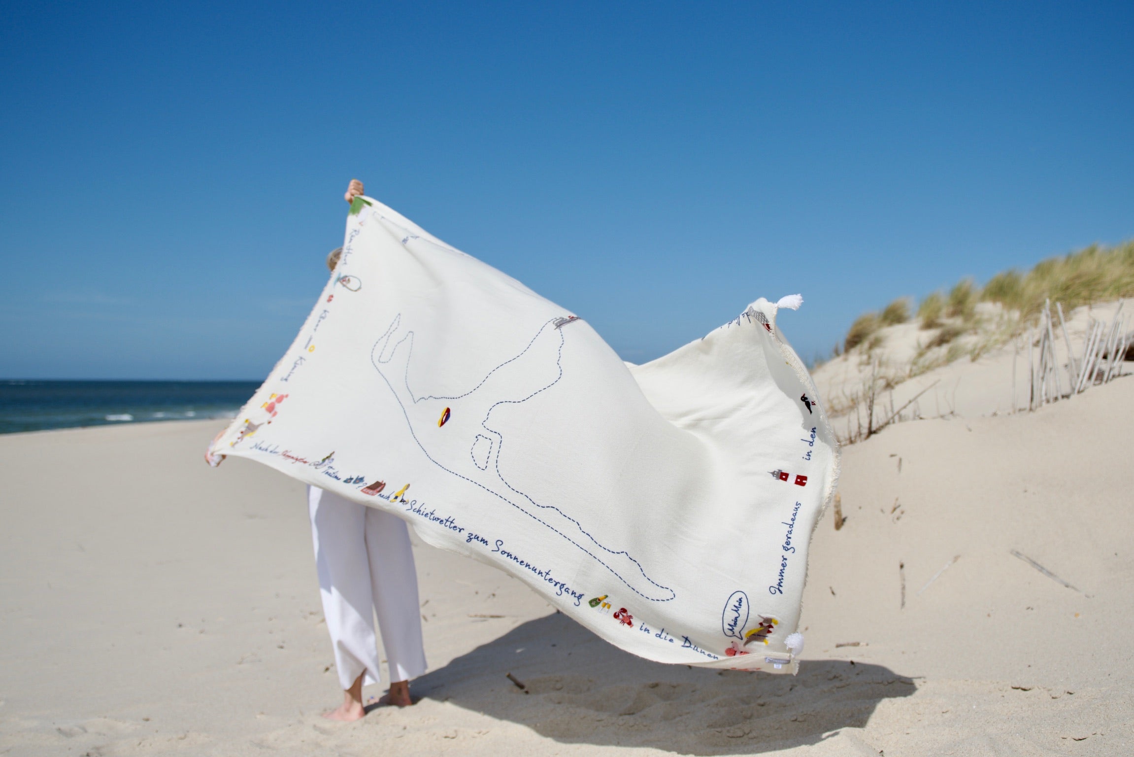 The Holy Goat Plaid SYLT |  Das Sylt Plaid  EXKLUSIV Holy Goat Sylt
