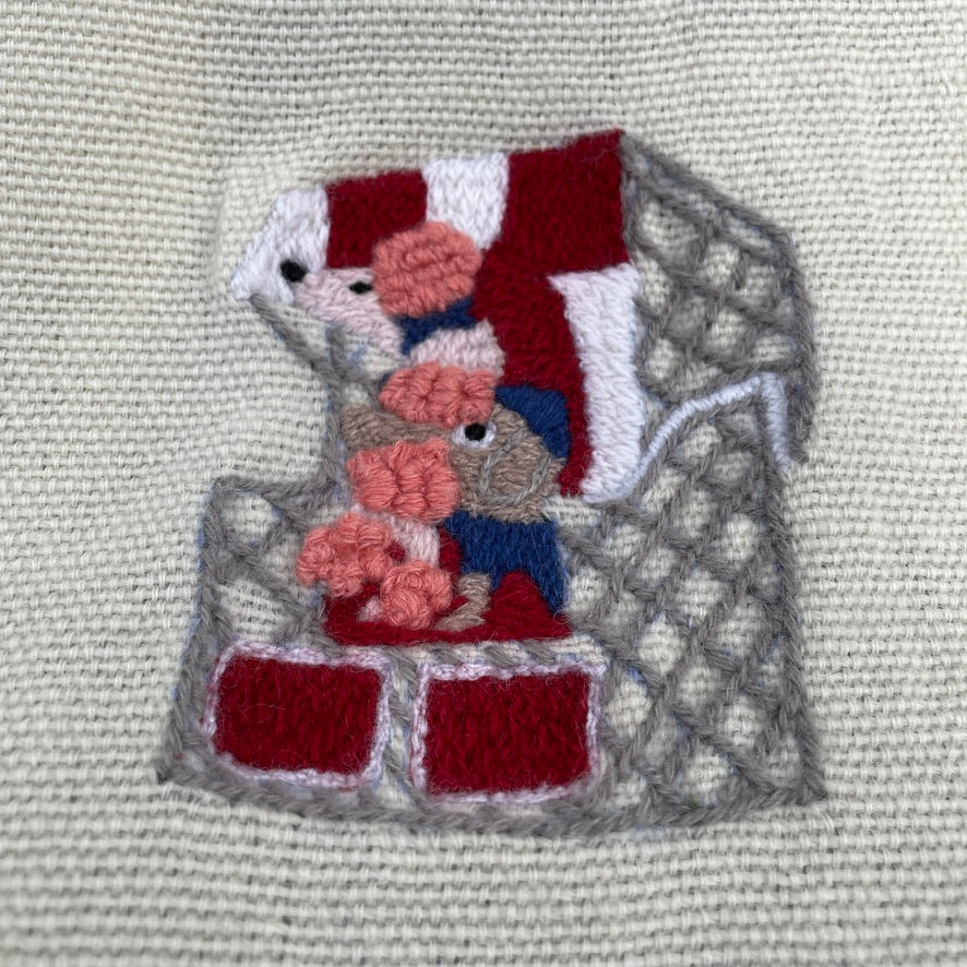 The Holy Goat Plaid SYLT |  Das Sylt Plaid  EXKLUSIV Holy Goat Sylt