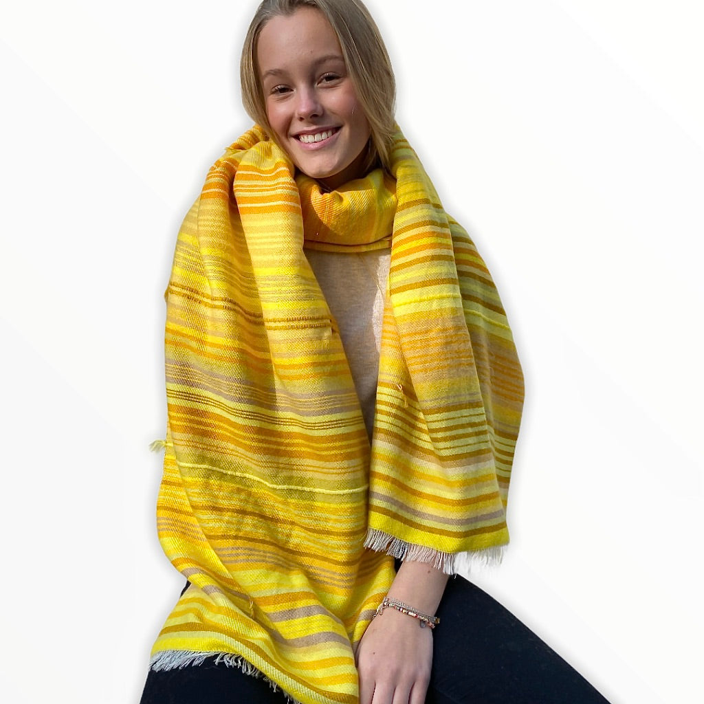 The Holy Goat | Plaid Gipsy Yellow Mulit