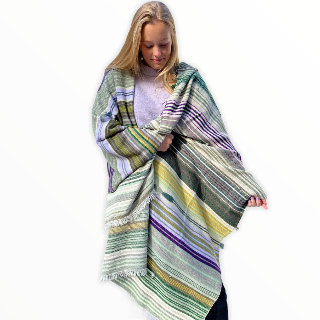 The Holy Goat | Plaid Gipsy Green Multi