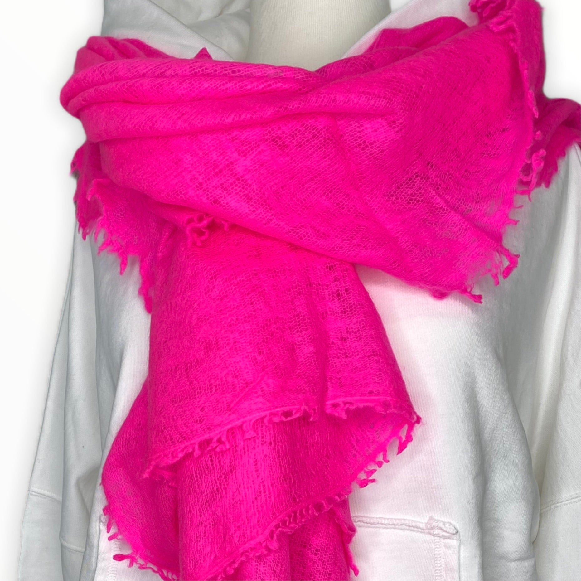 PUR SCHOEN Kaschmirschal | Uni Farben