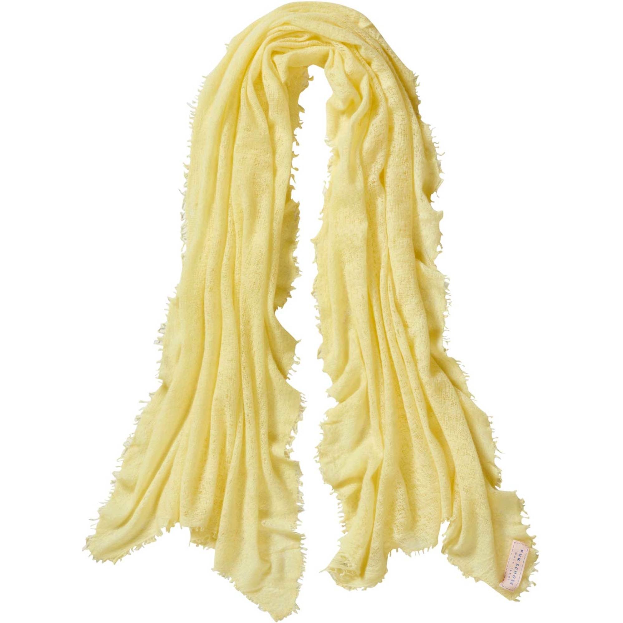 PUR SCHOEN Kaschmirschal | Uni Farben