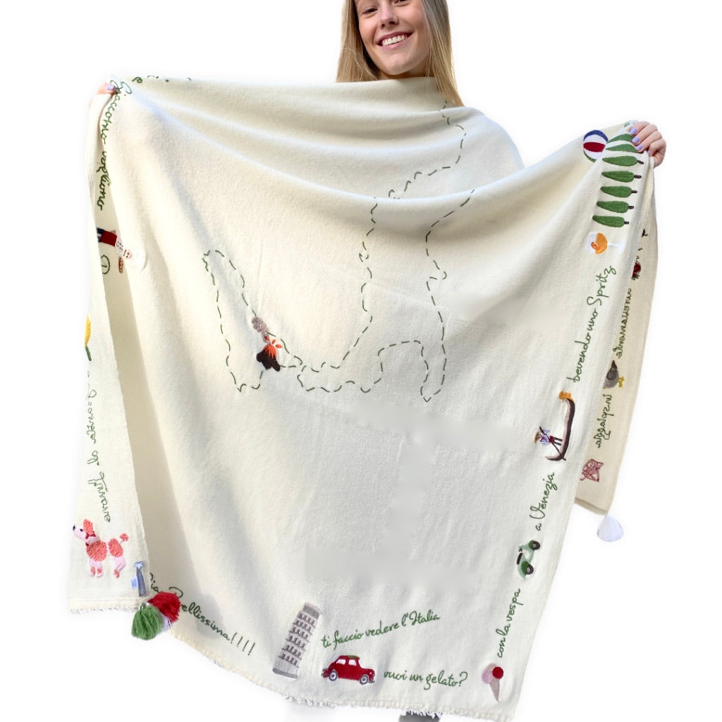 The Holy Goat | Holiday Italia Off white Plaid