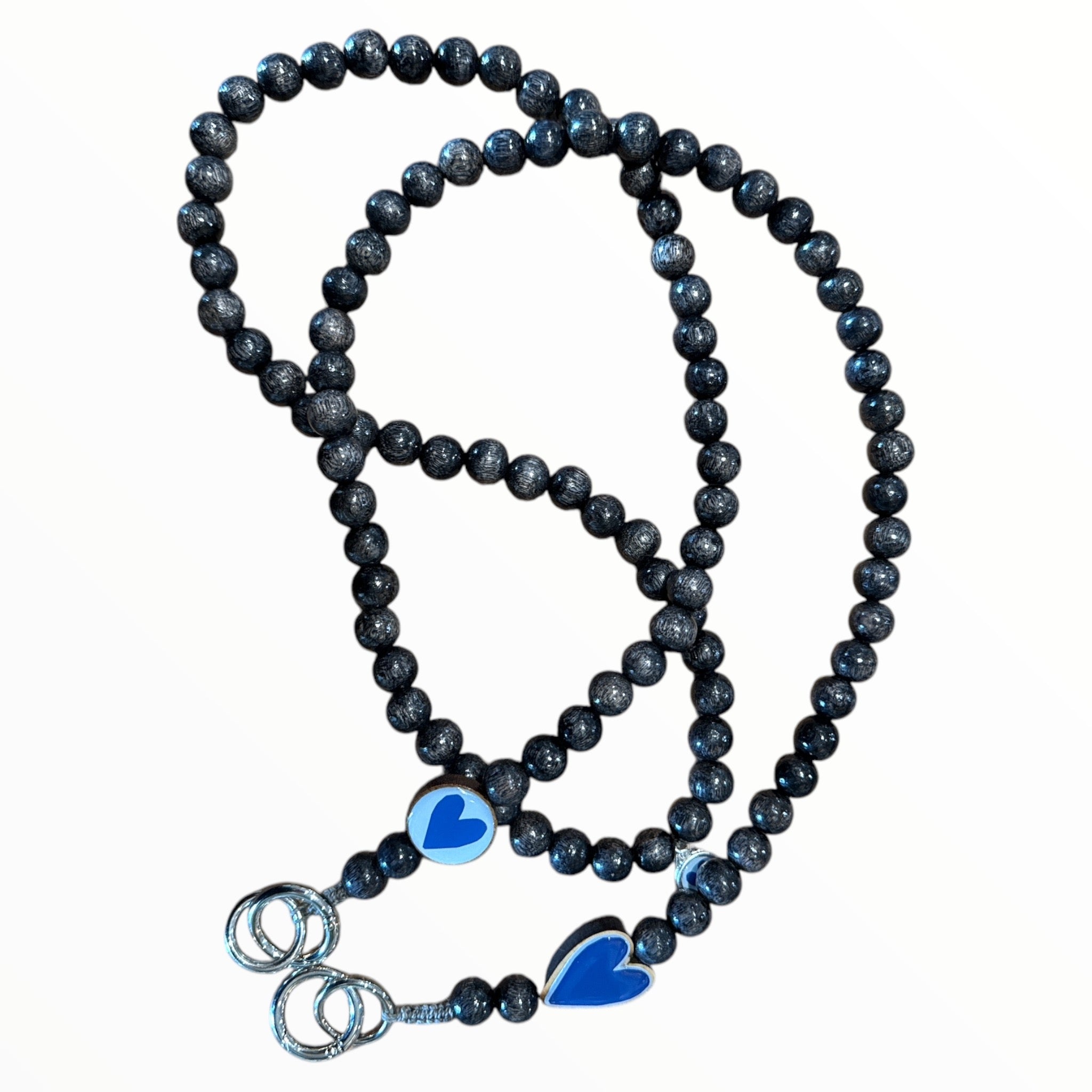Handykette aus Mo‘Beads - Friesenherz / Sylt