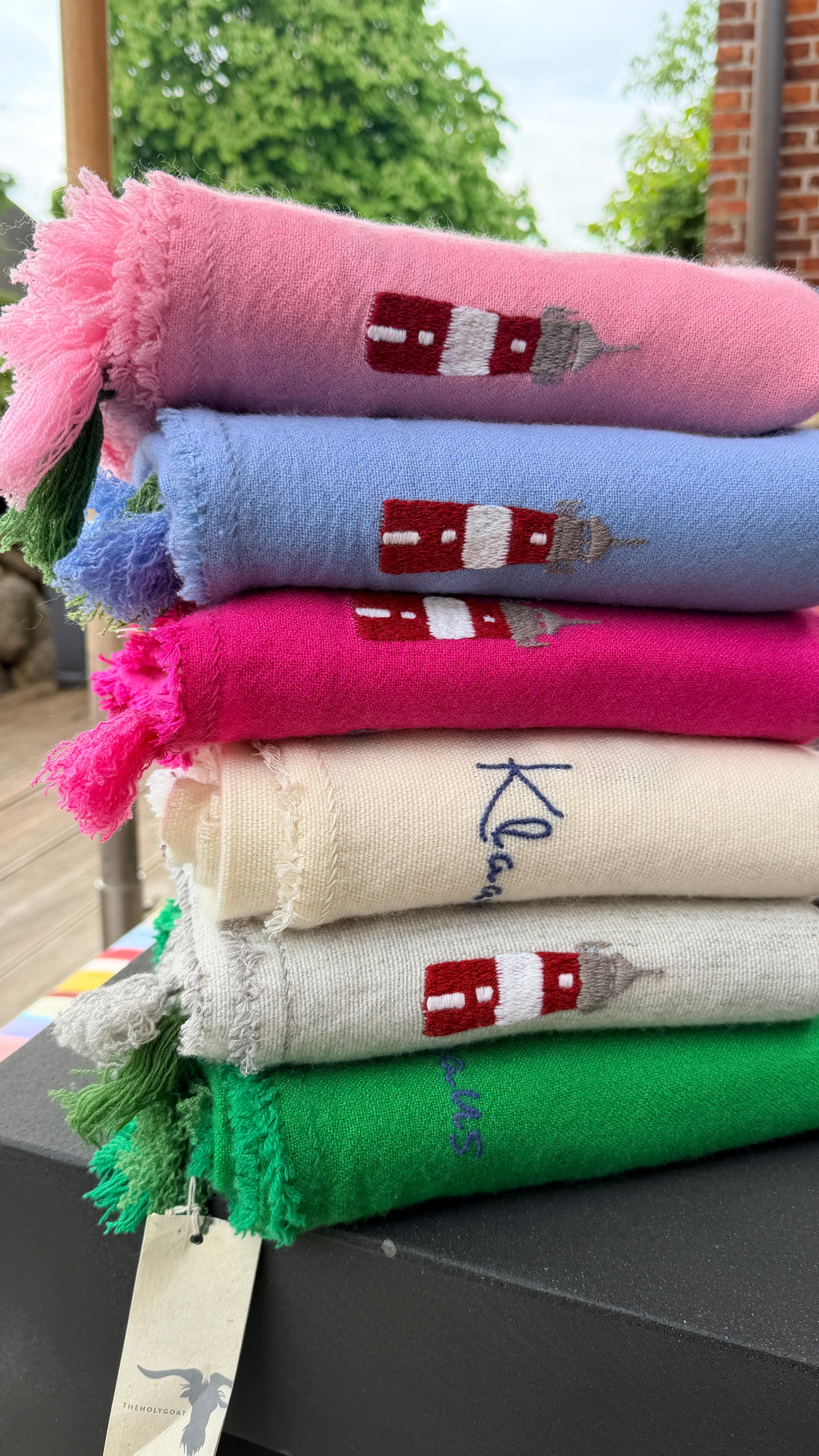 The Holy Goat Plaid SYLT |  Das Sylt Plaid  EXKLUSIV Holy Goat Sylt