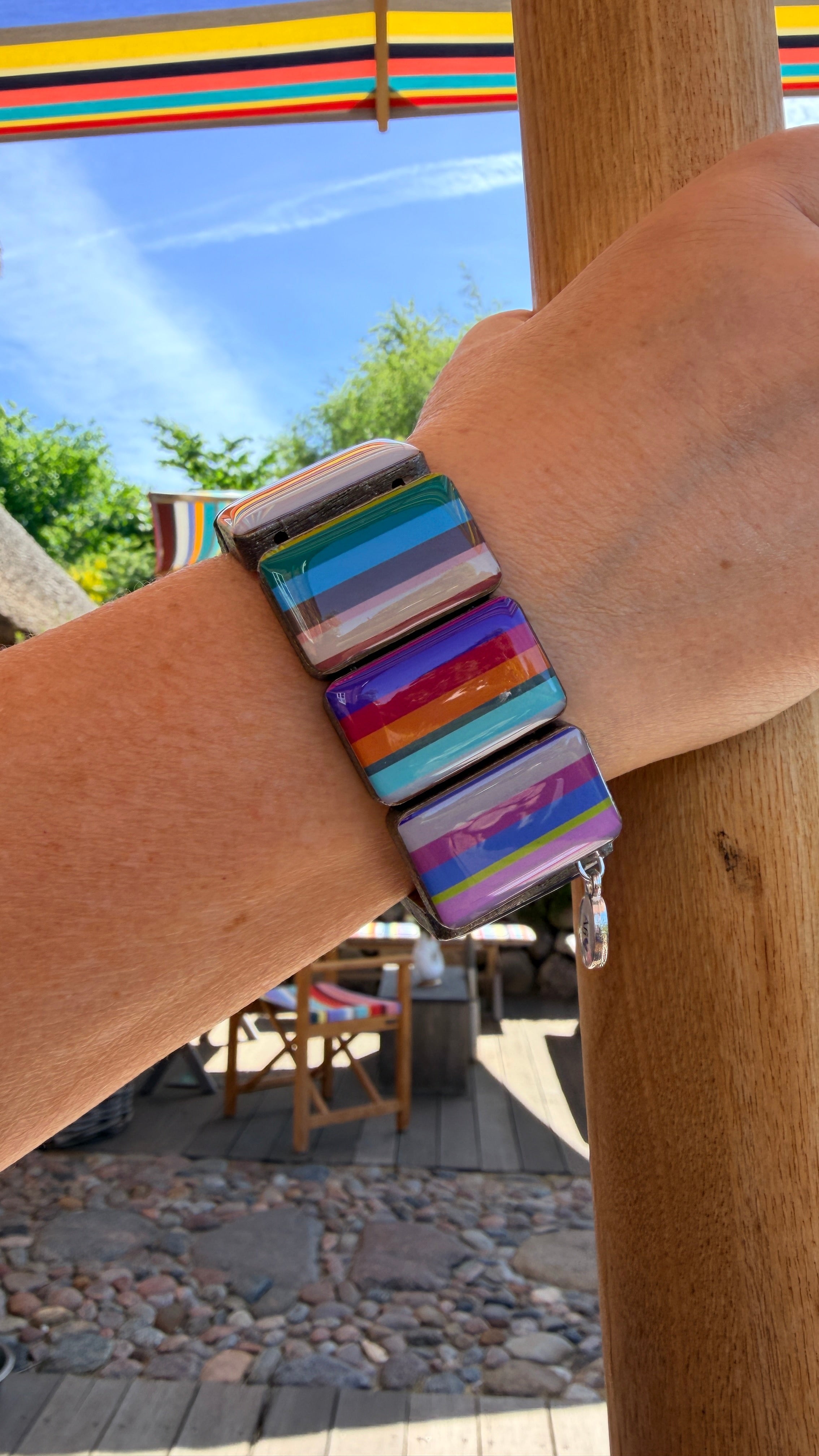 Holzarmband Multi „Weishäupl“ & „THG“