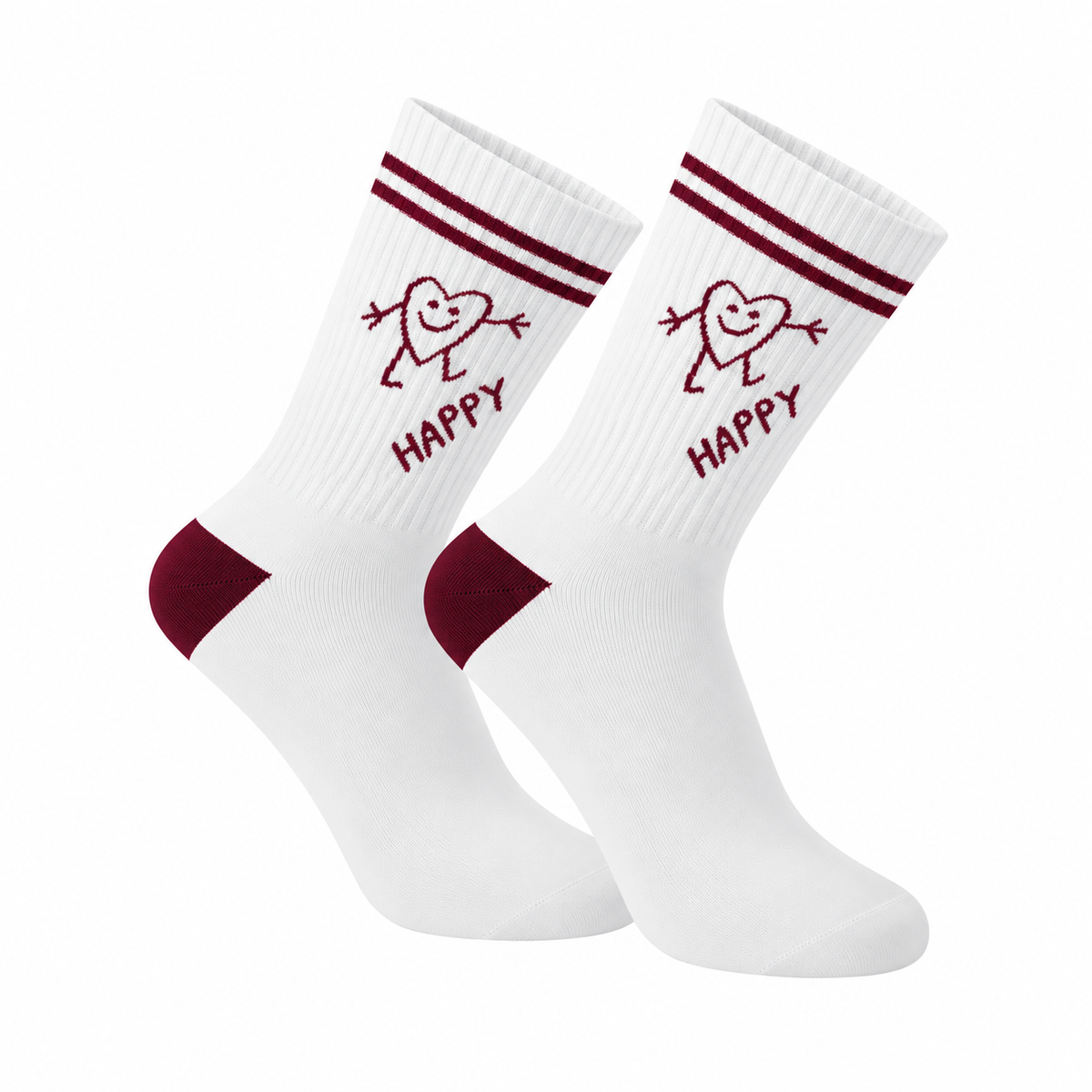 Socken - Tennissocken 😍LOVE & 🤩HAPPY