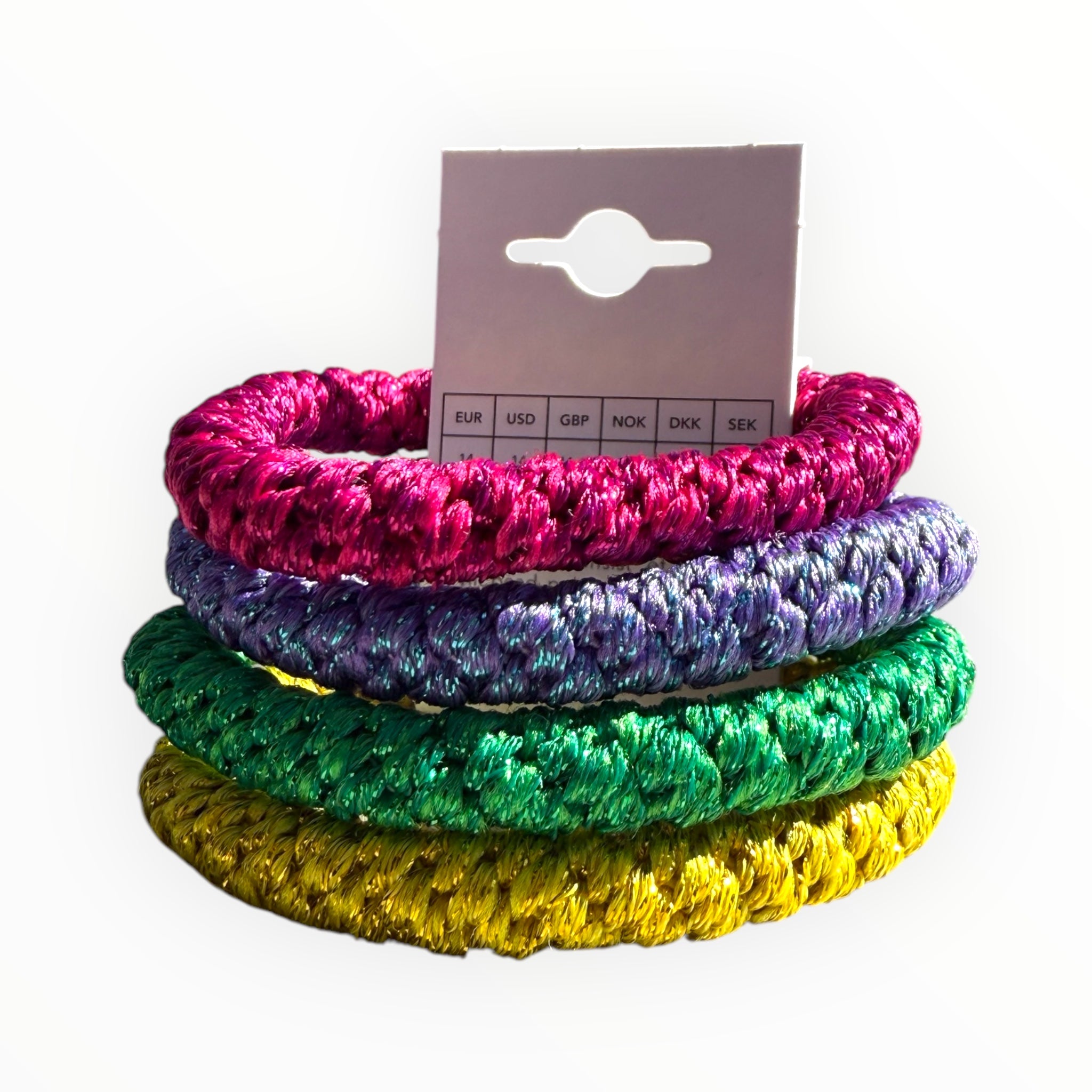 KKNEKKI - Haargummi - best hair ties in the world - Bundle 4 Stück