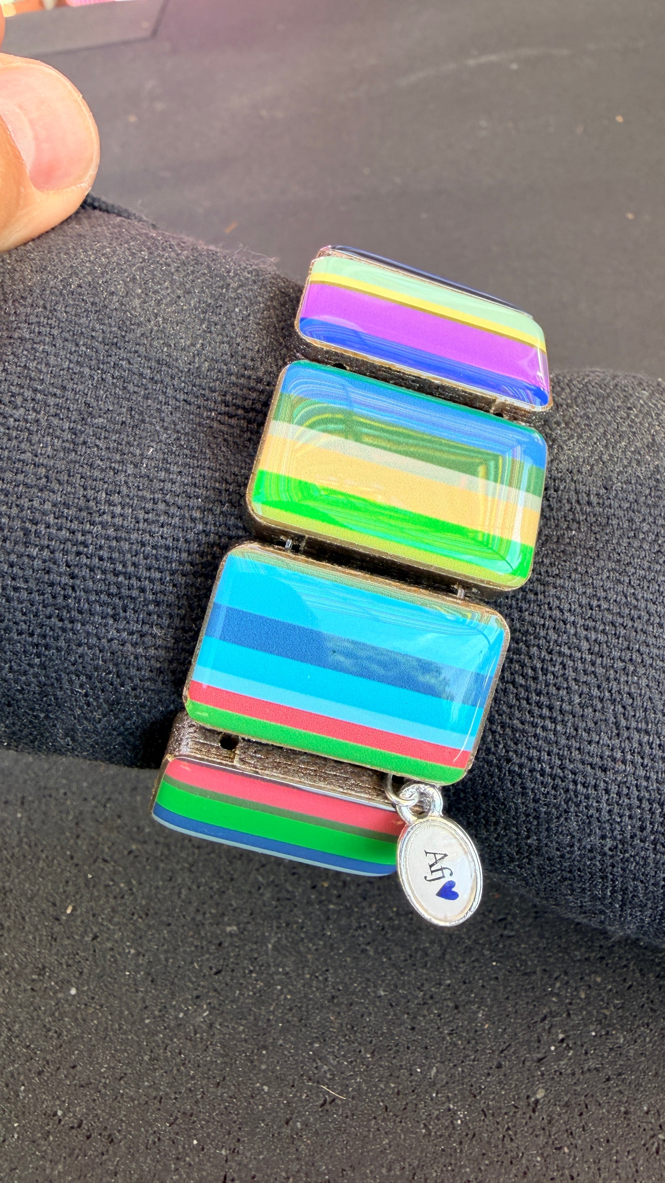 Holzarmband Multi „Weishäupl“ & „THG“