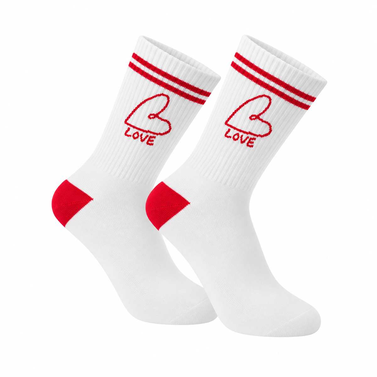 Socken - Tennissocken 😍LOVE & 🤩HAPPY