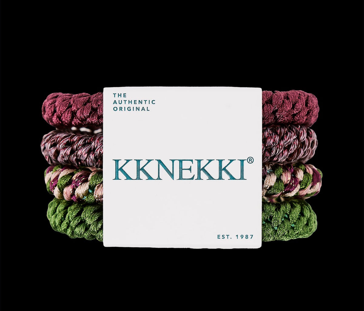 KKNEKKI - Haargummi - best hair ties in the world - Bundle 4 Stück
