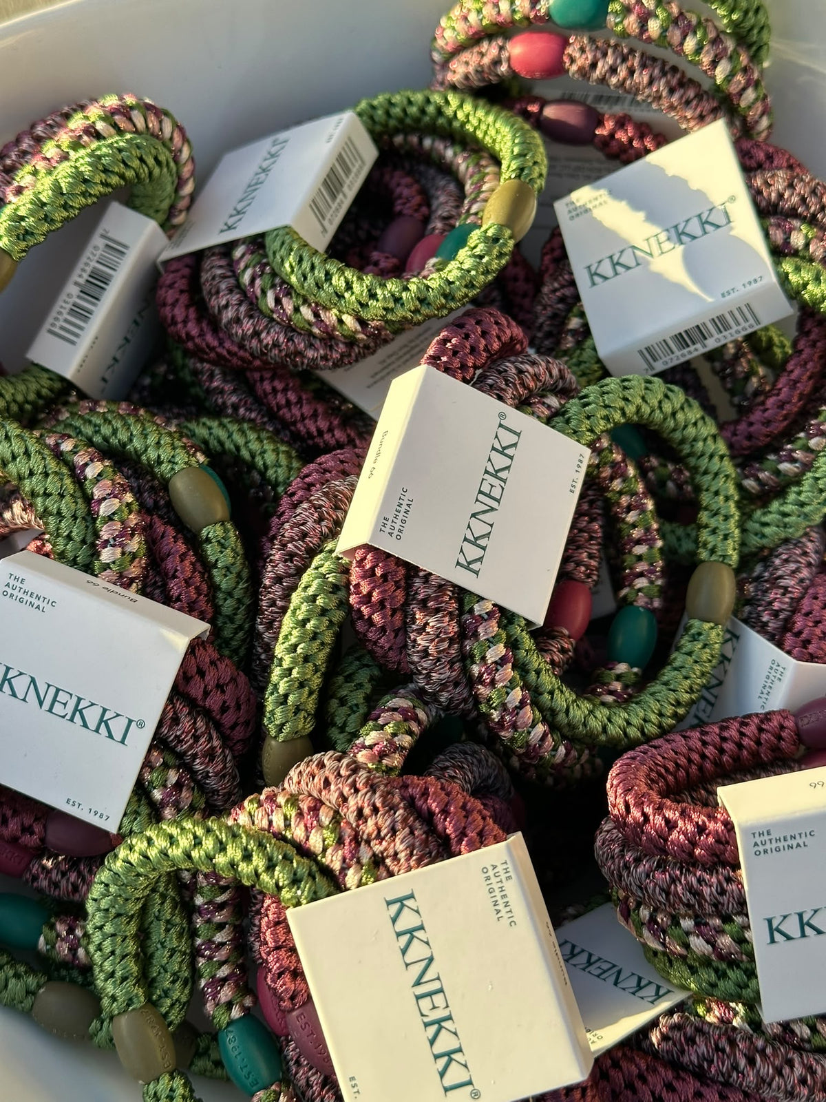 KKNEKKI - Haargummi - best hair ties in the world - Bundle 4 Stück
