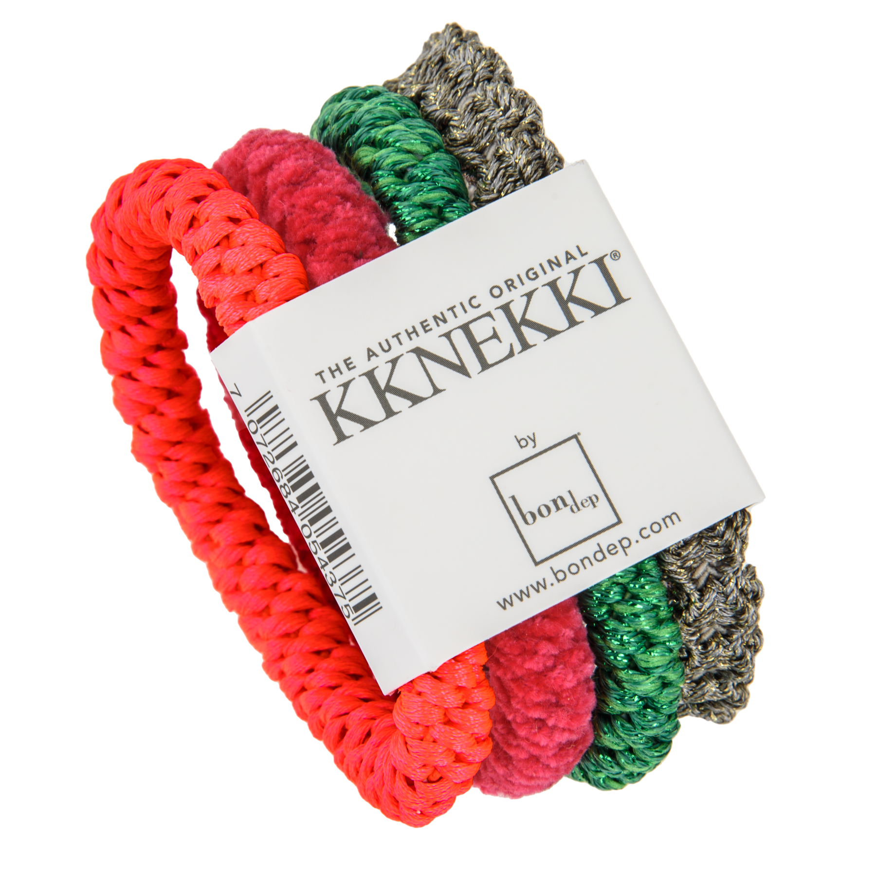 KKNEKKI - Haargummi - best hair ties in the world - Bundle 4 Stück