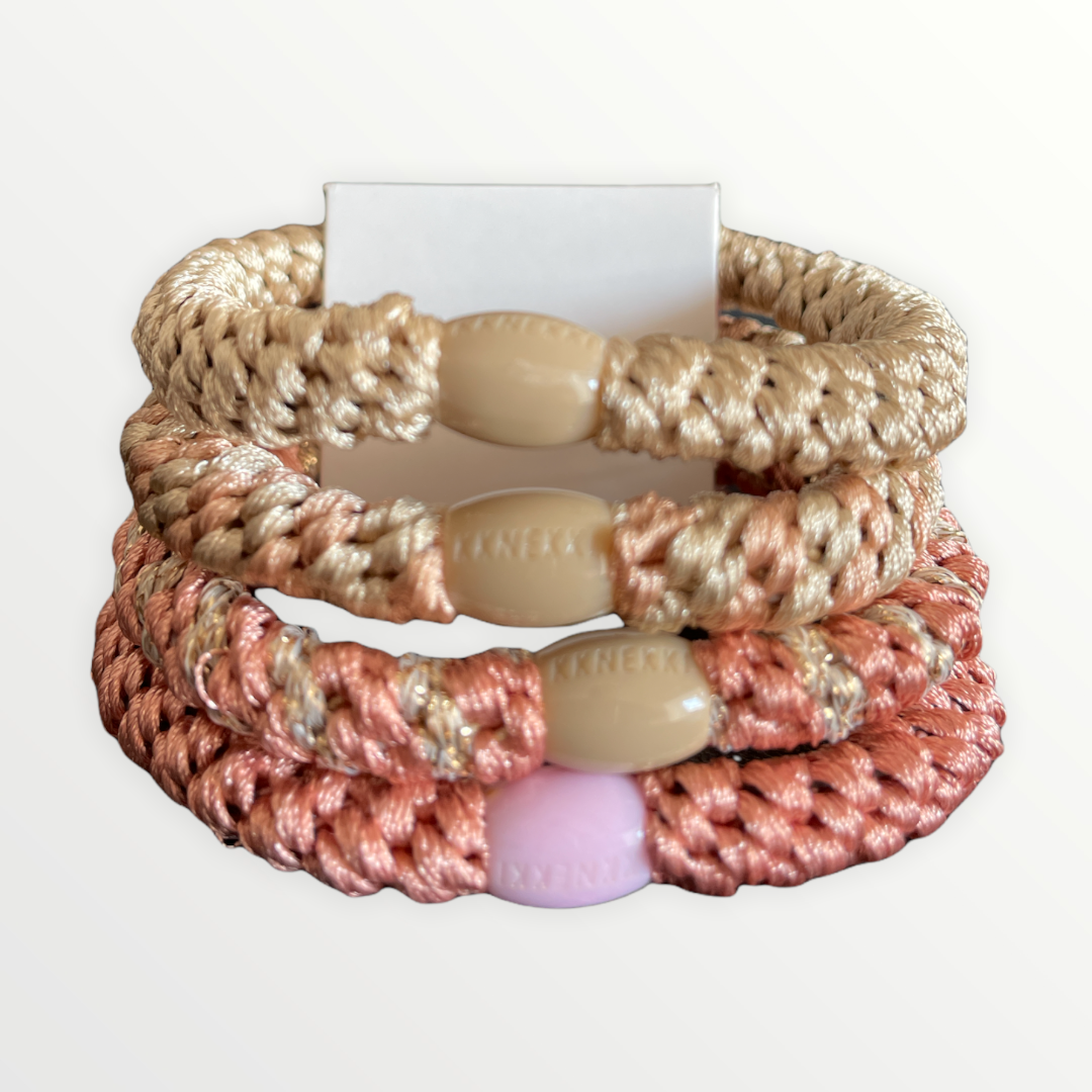 KKNEKKI - Haargummi - best hair ties in the world - Bundle 4 Stück