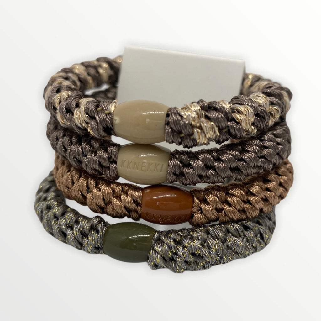 KKNEKKI - Haargummi - best hair ties in the world - Bundle 4 Stück