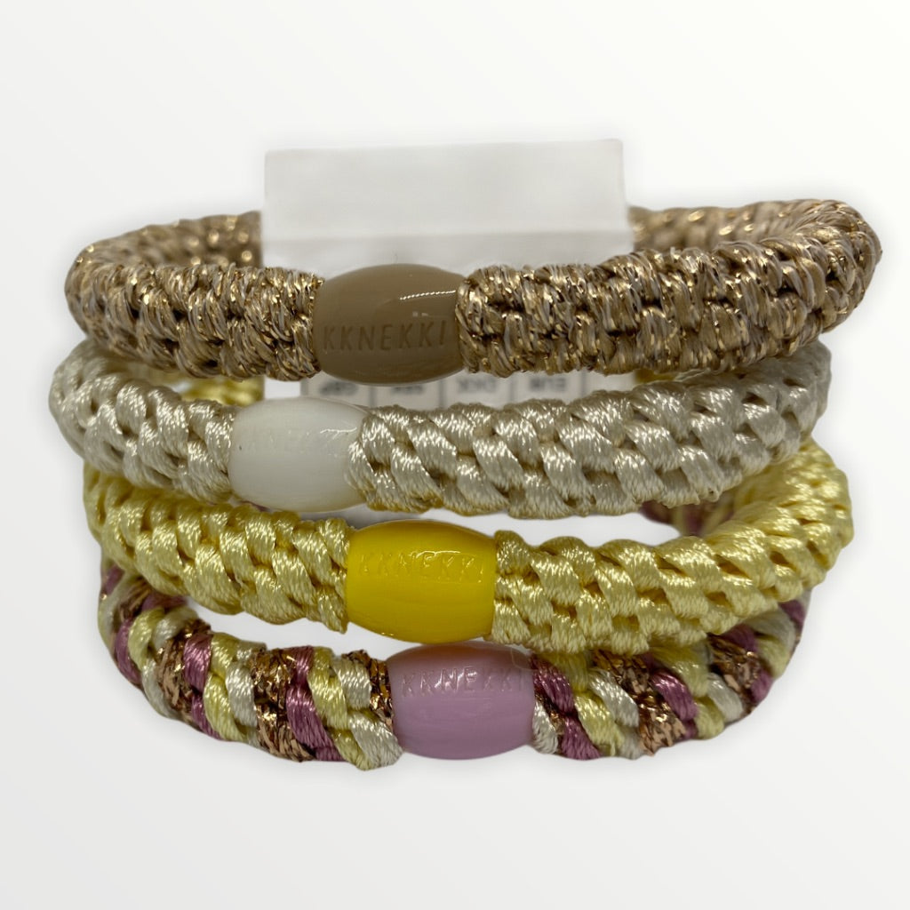 KKNEKKI - Haargummi - best hair ties in the world - Bundle 4 Stück