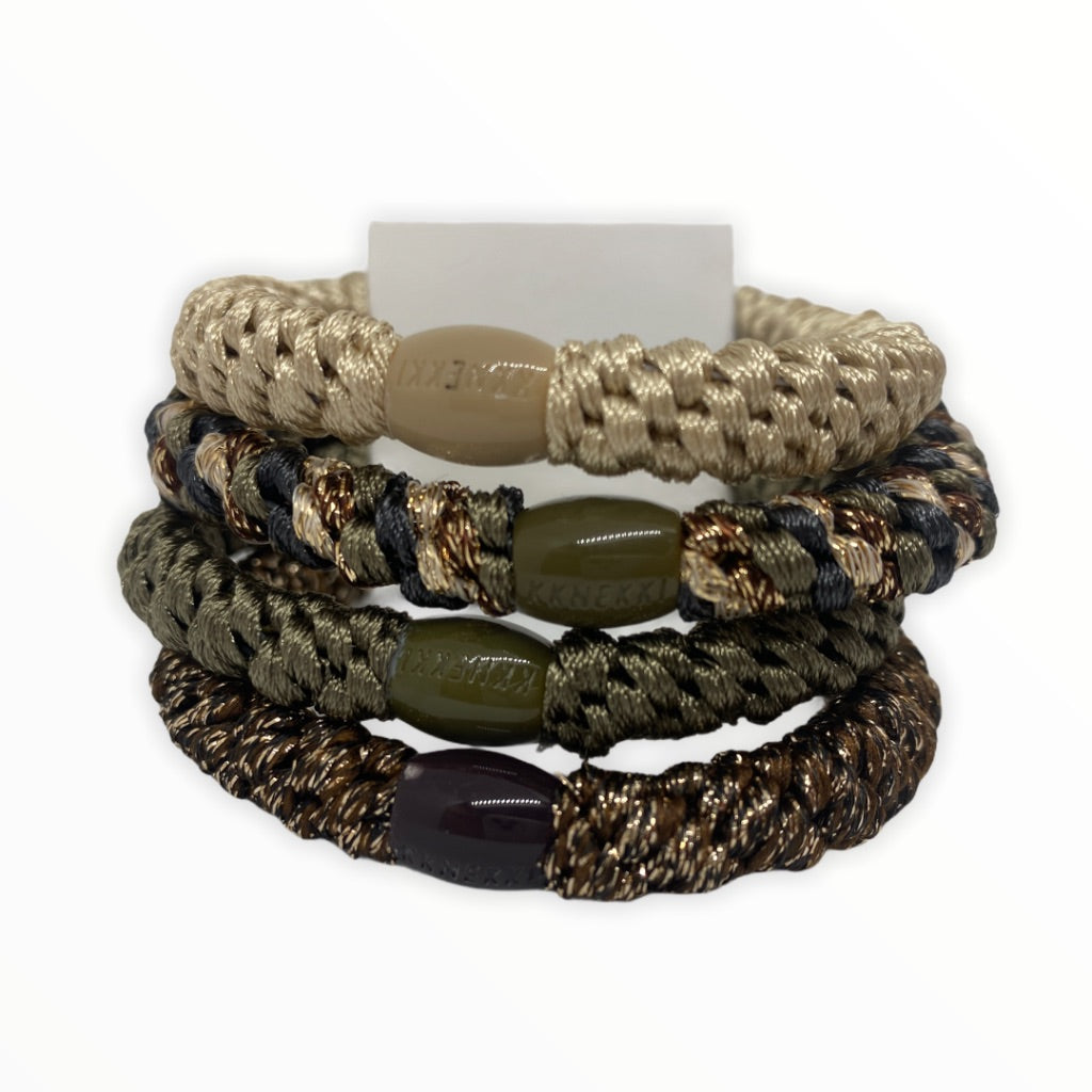 KKNEKKI - Haargummi - best hair ties in the world - Bundle 4 Stück